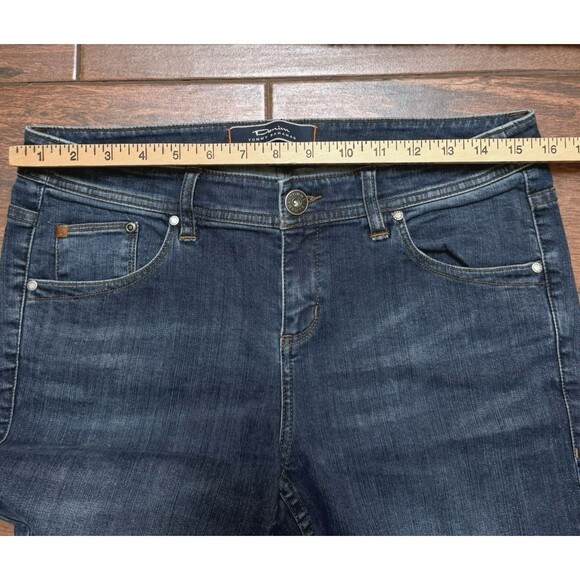 Tommy Bahama Denim Women's Skinny Jeans Raw Hem Size 10 RN86549 - Picture 2 of 8